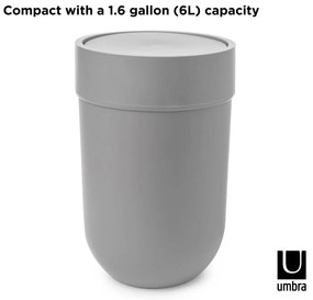 Plastikowy kosz na śmieci 6 l Touch – Umbra