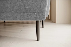 Narożnik BONO z funkcją spania Drewniane nóżki Eleganckie podłokietniki Głębokie siedzisko Lewa strona Barrel 80