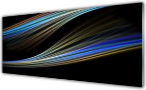 Panel Szklany do Kuchni Minimalistyczny Akcent Graficzny