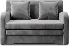 Szara 2-osobowa sofa ARIO, rozkładana