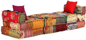 Sofa patchworkowa 3-osobowa G0-A41