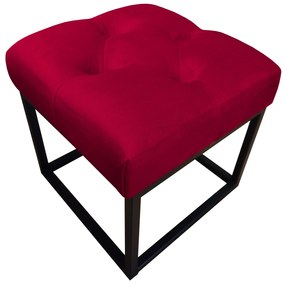 Pufa CHESTERFIELD LOFT ławka podnóżek metal MG31