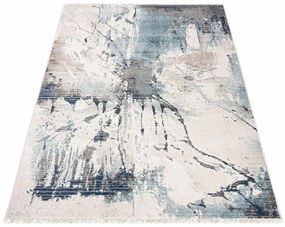Krótkowłosy beżowy dywan w stylu nowoczesnym M1-W37