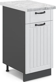 Szafka dolna do kuchni biały domek wiejski 40x60x82 fame-line