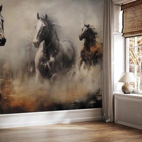 Fototapeta - Konie II. (196x136 cm)