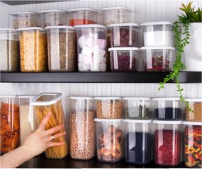 Pojemniki 18 szt. na żywność Fresco – Hermia