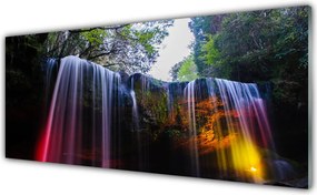 Szkło Dekoracyjne do Kuchni Dziki Wodospad Górski