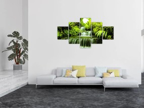 Obraz - Indonezyjskie wodospady (125x70 cm)