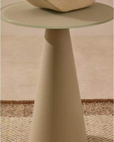 Okrągły stolik ze szklanym blatem ø 35 cm Wilshire – Kave Home