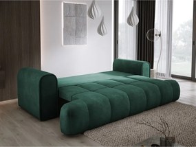Sofa COCO z funkcja spania i pojemnikiem ZIELONY CLOUD 39