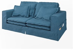 Niebieska sofa 196 cm Nora – Ropez