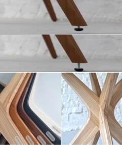 Okrągły stół Jubi MDF 90 cm rozsuwany do 130 cm