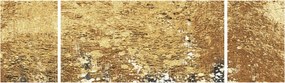 Obraz - Złota struktura N⁰3 (170x50 cm)