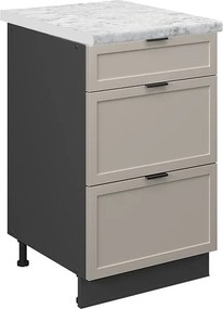 Szafka dolna do kuchni greybeige 50x60x82 fame-line