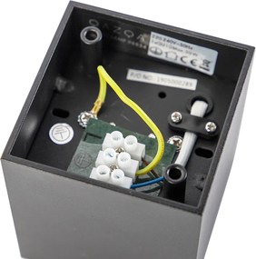 Designerski reflektor czarny - Qubo Honey