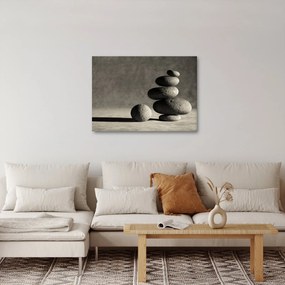 Obraz - Szare kamienie (70x50 cm)