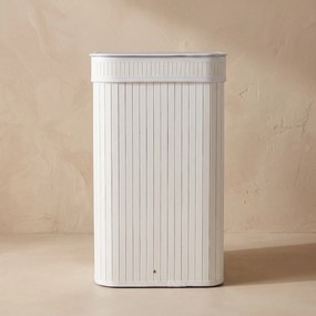 Kosz na pranie bambusowy, 100 L