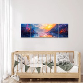Obraz - Malarstwo krajobrazowe (170x50 cm)