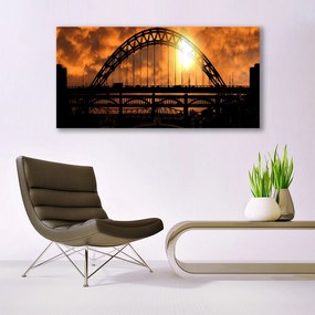 Fotoobraz na płótnie Monumentalna Konstrukcja Mostu