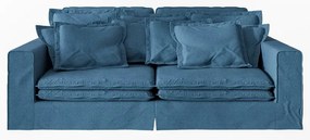 Niebieska sofa 236 cm Nora – Ropez