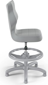 Krzesło dziecięce Petit szary Velvet 03 rozmiar 4 (133-159 cm) WK+P