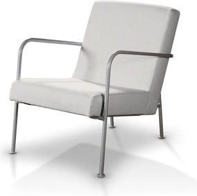 Pokrowiec na fotel Ikea PS kolor beżowy tkanina strukturalna