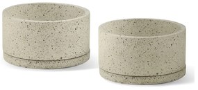 Betonowe doniczki zestaw 2 szt. ø 30 cm Terrazzo – Bonami Selection