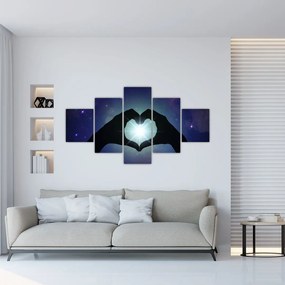 Obraz - Miłość symboliczna (125x70 cm)