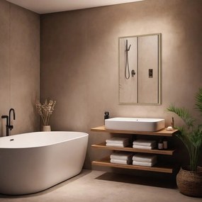 Lustro ścienne 52x72 cm Oak – knor