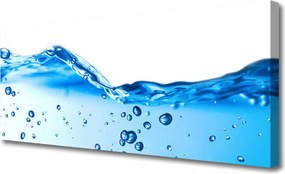 Obraz canvas Abstrakcyjna Głębia Błękitu