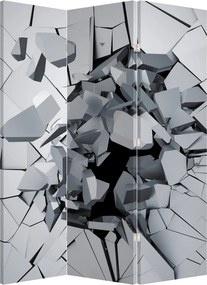 Parawan - Abstrakcja 3D (126x170 cm)
