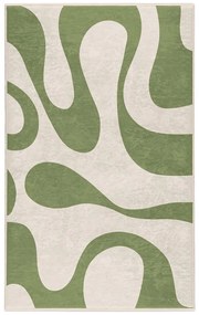 Zielony dywan odpowiedni do prania 80x150 cm Matcha Latte – Mila Home