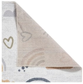 Kremowy dywan dziecięcy 120x170 cm Vida Kids Rainbow – Think Rugs