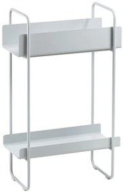 Jasnoszara metalowa konsola 24x48 cm A-Console – Zone