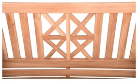 Drewniana ławka ogrodowa w naturalnym kolorze Pantar – Garden Pleasure
