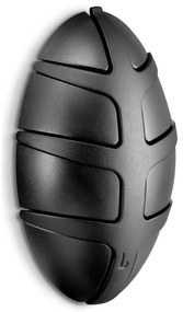Czarny ścienny plastikowy haczyk Bug – Spinder Design