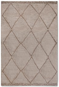 Dywan nowoczesny Gallery 3D  Romby beżowy 200 cm x 280 cm