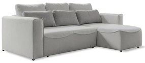 Kremowy rozkładany narożnik (róg zmienny) Homely Tommy – Miuform