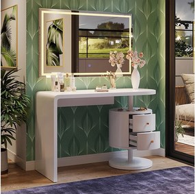 Stół toaletowy biały 120x50x76 lara