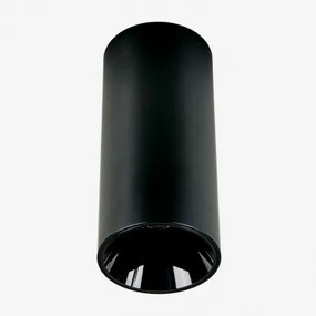 Aplikacja Sufitowa Led Powierzchniowa, Okrągła Ø7,2 Cm, Aluminiowa Luisiana Czarna & Biała Ciepła 2700 K & 11 W & 38º - Sklum