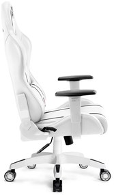 Fotel gamingowy Diablo X-One 2.0 Normal Size, biało-czarny