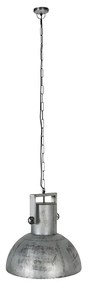 Industrialna lampa wisząca szara 40 cm - Samia SaboPrzemysłowy Oswietlenie wewnetrzne