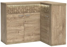 Komoda narożna dąb ribbeck - Leticia 16X
