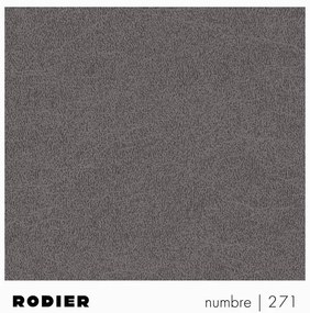 Szara aksamitna rozkładana sofa 220 cm Chaum – Rodier