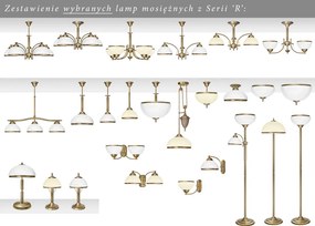 Klasyczna lampa podłogowa do salonu R-P2E
