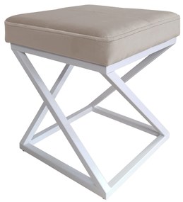 Pufa ZOA LOFT podstawa biała MG09