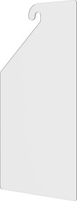 Separator do szafy pracowniczej, 290x595x2 mm, 1 szt.