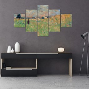 Obraz - Georges Seurat, A Summer Landscape, reprodukcje (125x70 cm)