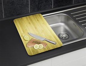 Szklane płyty ochronne WOODEN LOOK na kuchenkę – 2 sztuki, WENKO