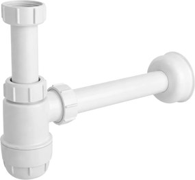 Syfon butelkowy REA HC2 biały niski